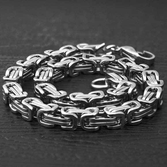 ✨ 8mm Cuba chain Figaro Stainless steel domineering bracelet, BL55590171 - Picture 2 of 7